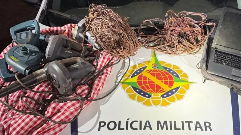 Foragido da Justiça é preso com objetos furtados no Guará