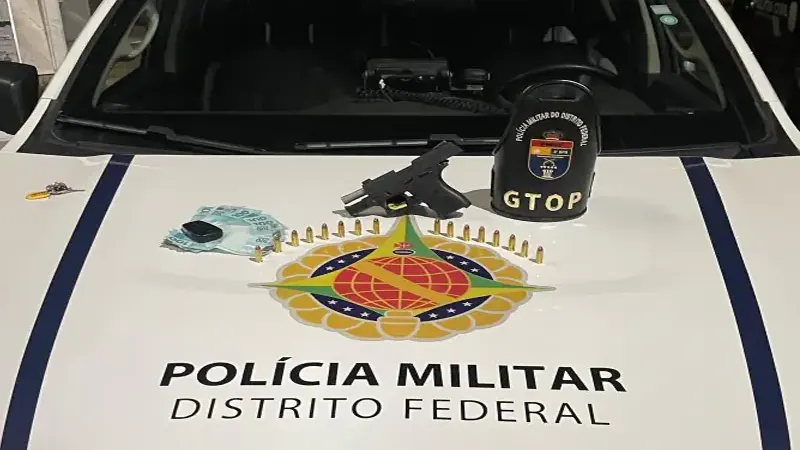 PMDF prende homem por porte ilegal de arma de fogo na Ceilândia