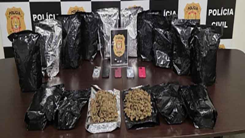 Operação Interceptio: PCDF prende dupla de traficantes que abastecia a região de Planaltina e Entorno