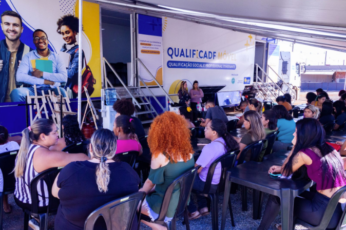 Inscrições para mais de mil vagas para nova etapa do QualificaDF Móvel estão abertas