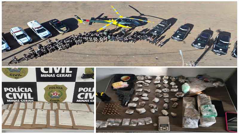 Operação Tempestade de Fogo mira criminalidade em Brasilândia de Minas