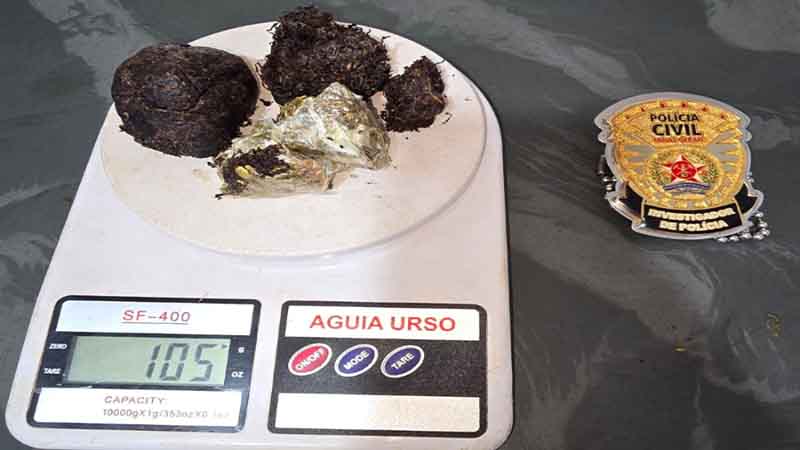 Uberaba: mulher é presa pela PCMG após ocultar droga em órgão genital