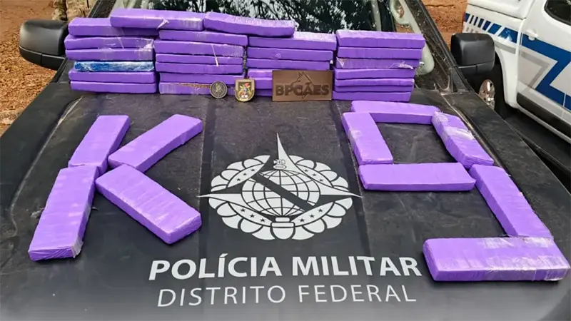 Jovem é detida com 37 tabletes de maconha em Rodoviária Interestadual