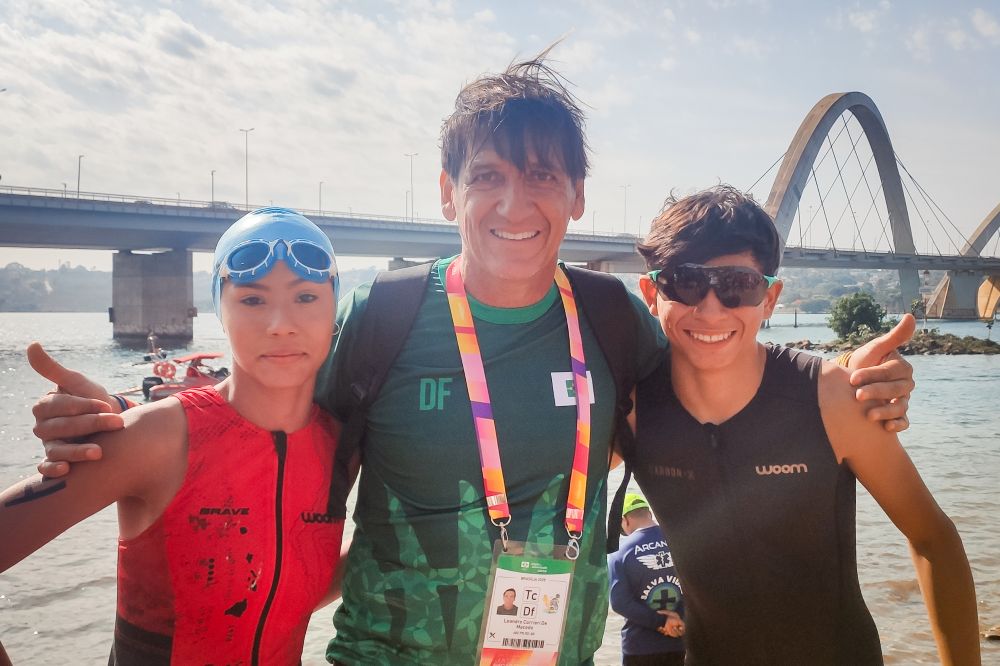 Ceilândia se destaca na formação de estudantes-atletas no triatlo