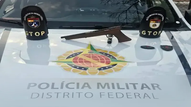 PMDF apreende arma de fogo artesanal no Recanto das Emas