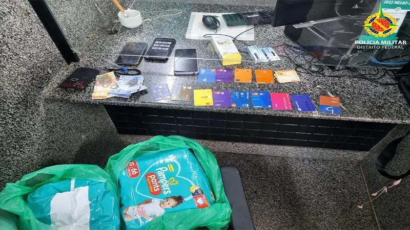 PMDF prende grupo por furtos em ônibus e lojas de Taguatinga