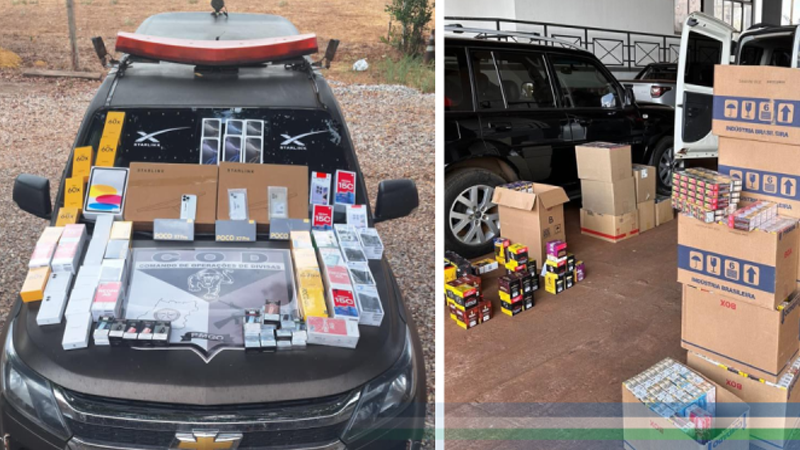 PMGO COD, combate crime de contrabando em Goiás