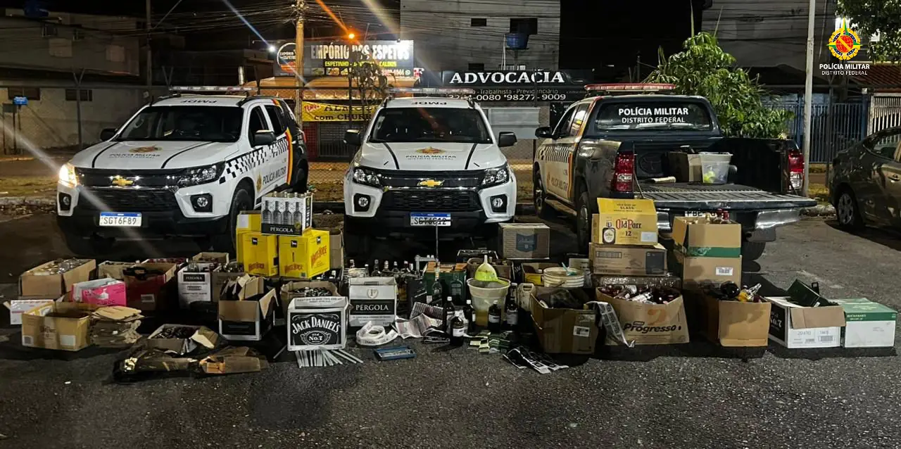 PMDF estoura laboratório de falsificação de bebidas durante Operação 5º Mandamento