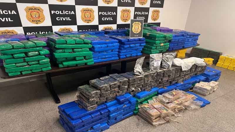 Operação Rota Final: PCDF apreende quase uma tonelada de drogas em Planaltina