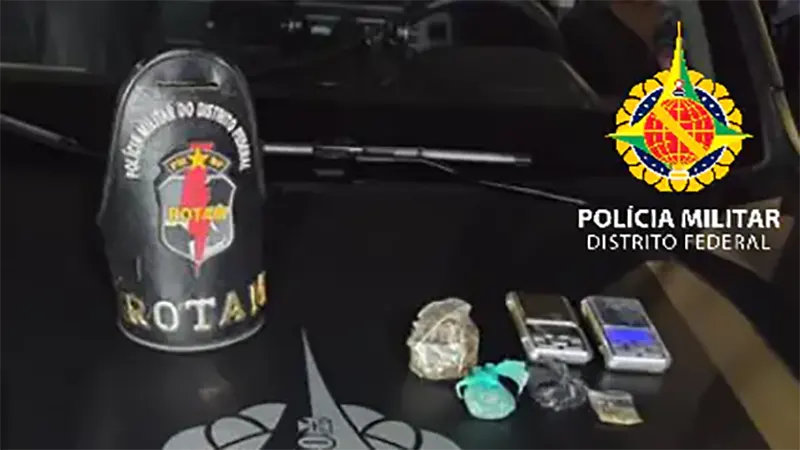 PMDF prende dois homens durante patrulhamento em Samambaia