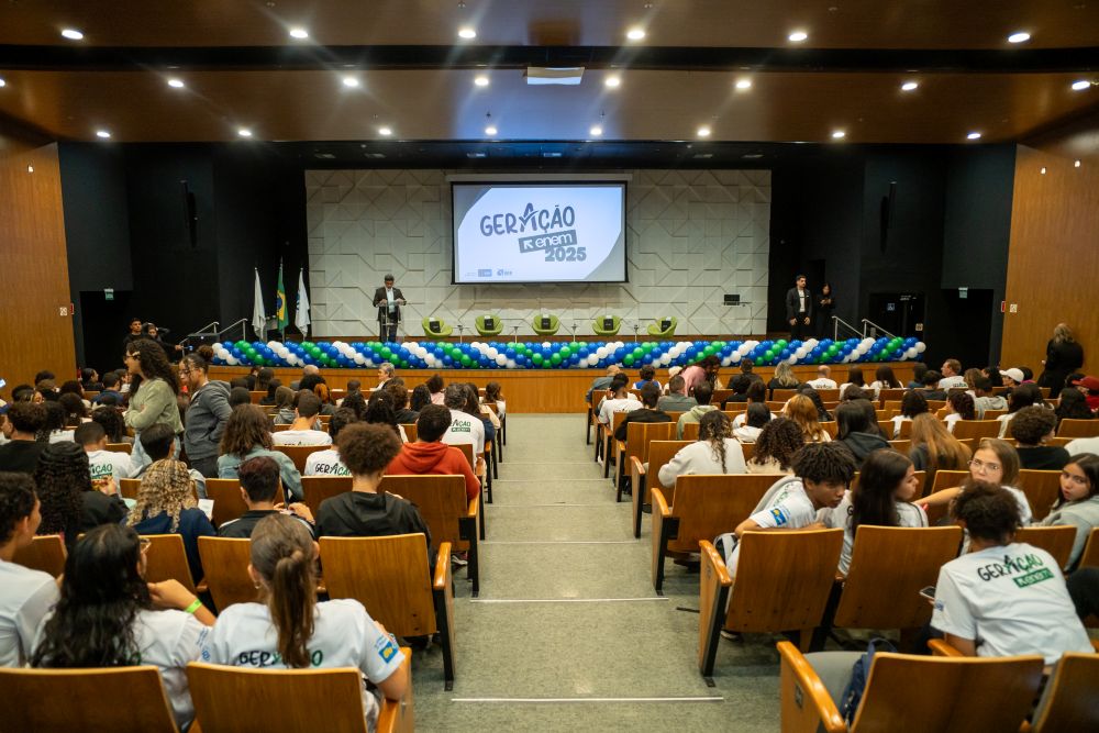 Segunda edição do GerAção Enem 2025 mobiliza estudantes da rede pública do DF
