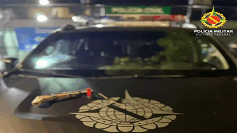 PMDF apreende adolescentes com arma de fogo artesanal em Planaltina