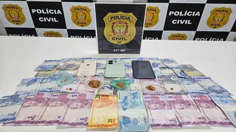 31ª DP prende traficante de 23 anos que voltou a vender drogas após ser solto com tornozeleira eletrônica