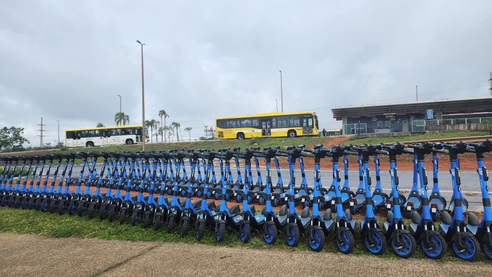 Gama passa a contar com serviço de patinetes compartilhados
