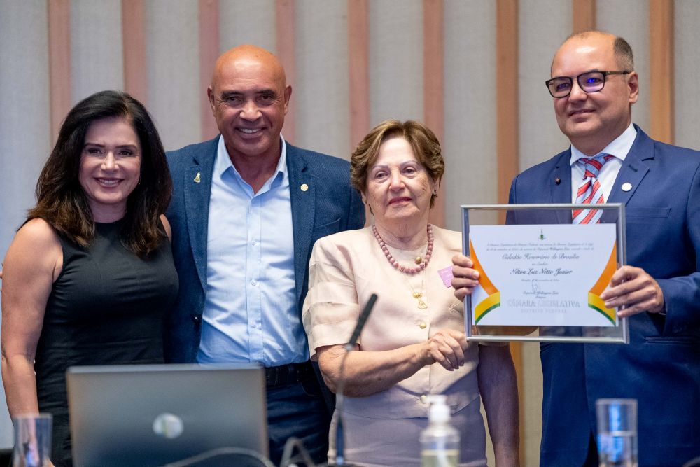 Chefe do Farmácia Viva da SES-DF é novo cidadão honorário de Brasília