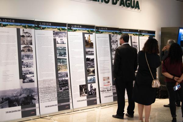 Exposição na CLDF lembra a destruição da cidade tcheca de Lídice pelos nazistas