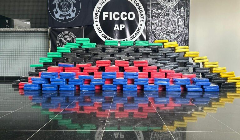 FICCO/AP apreende meia tonelada de cocaína em navio
