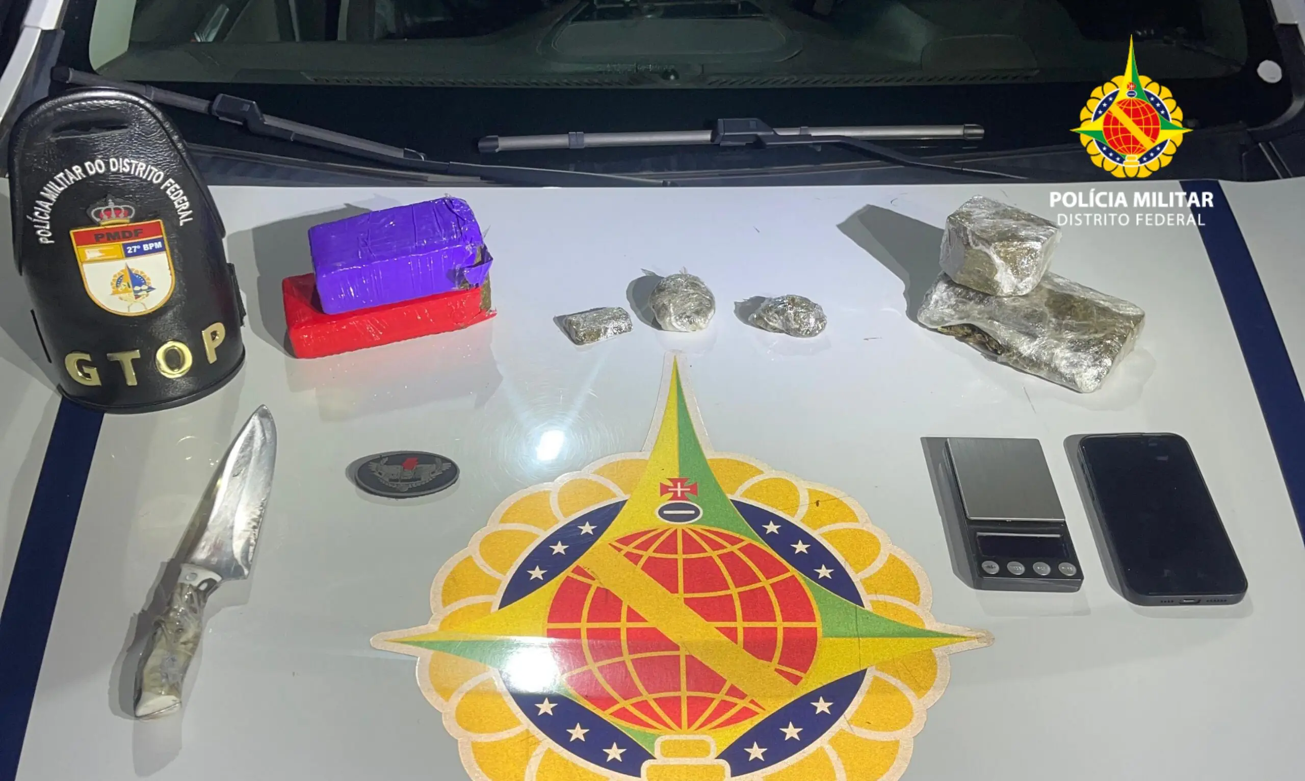 PMDF prende indivíduo por tráfico de drogas no Recanto das Emas