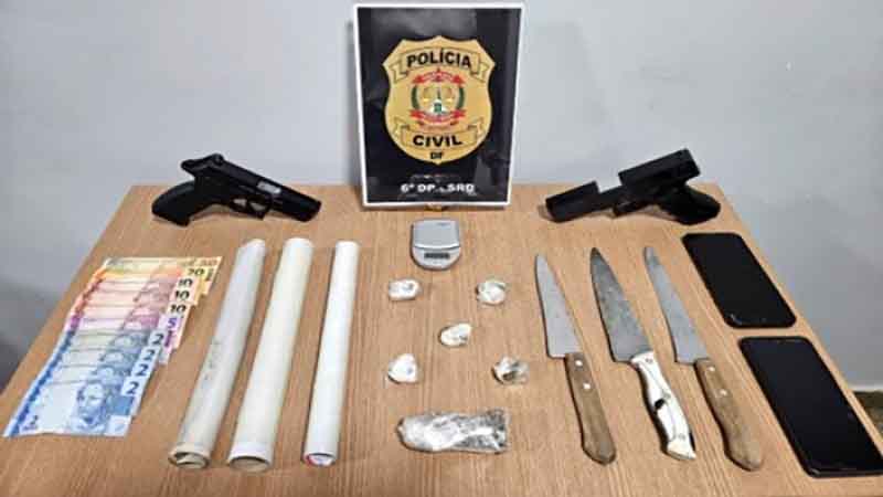 PCDF prende homem por tráfico de drogas na Operação Shark 33