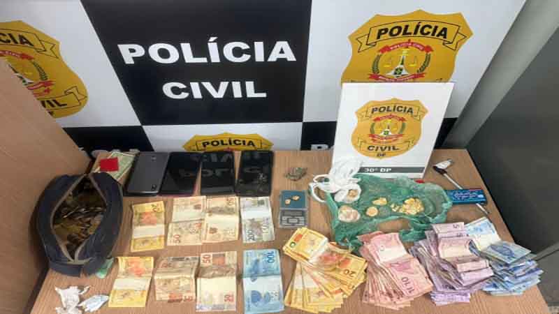 Operação Família do Bagulho: PCDF prende grupo que usava chácara para vender drogas em São Sebastião