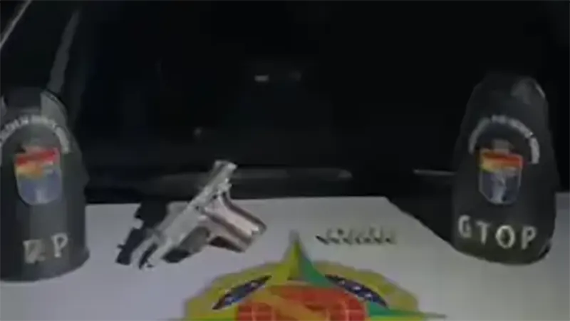 PMDF prende autor de disparos em via pública e apreende pistola na Ceilândia