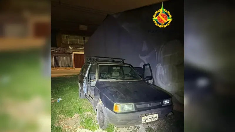 PMDF recupera veículo furtado e detém três homens na Ceilândia
