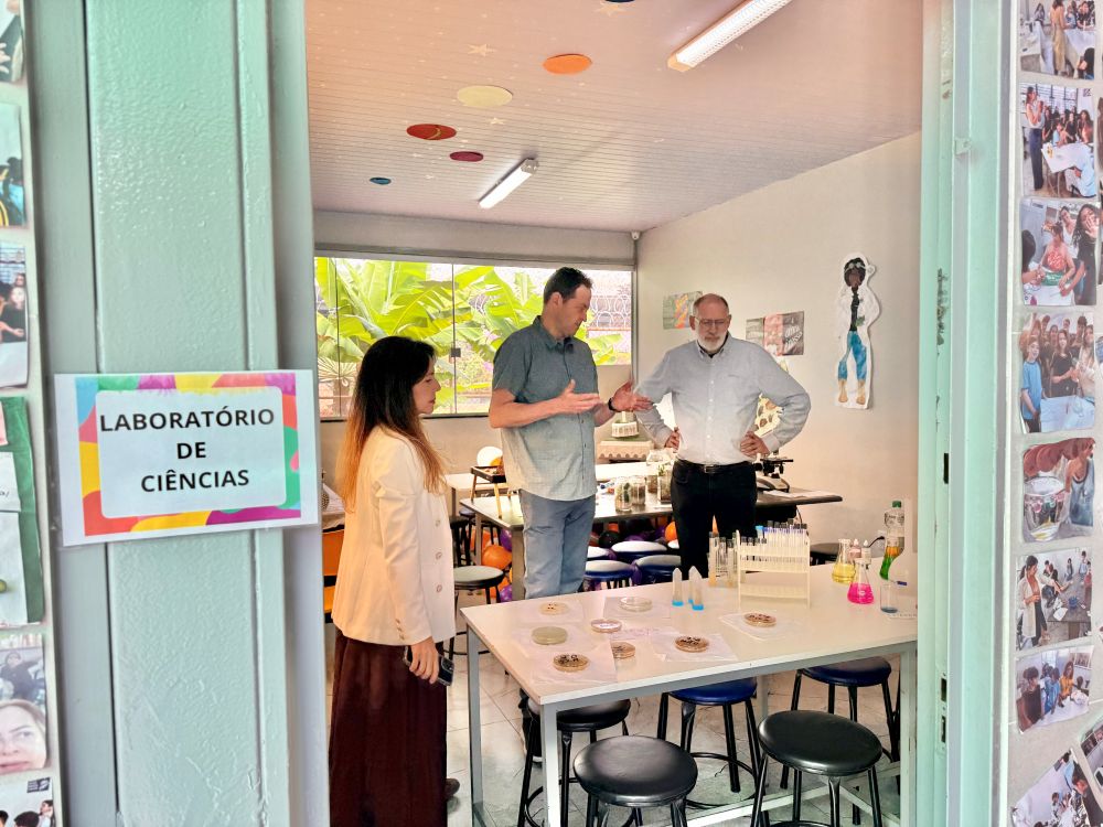 CEF 102 da Asa Norte recebe criadores da Aprendizagem Criativa