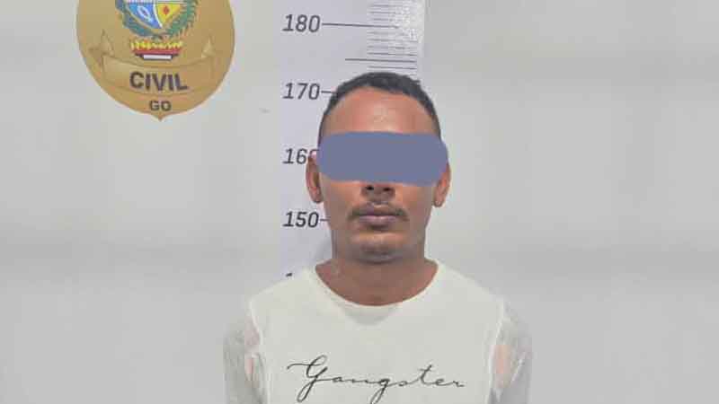 PCGO cumpre mandado e prende suspeito de tentar matar mulher em Caldas Novas