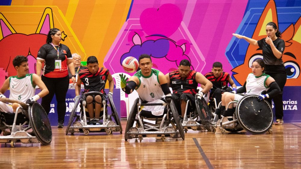 Paralimpíadas Escolares 2025: DF é vice-campeão no rúgbi em cadeira de rodas