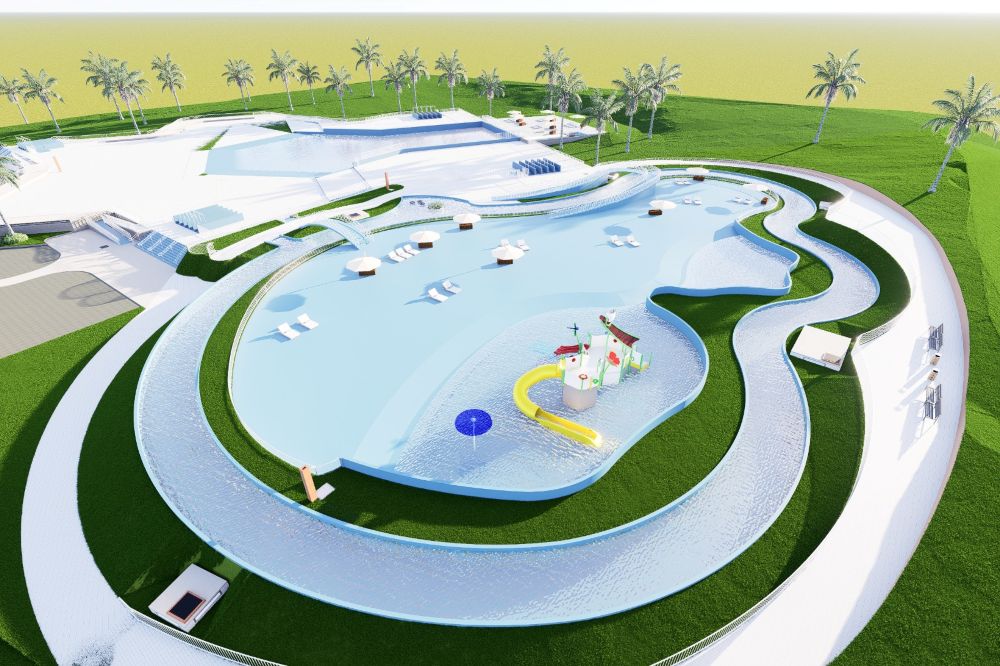Obras da Piscina com Ondas do Parque da Cidade animam famílias para conhecer o ponto turístico
