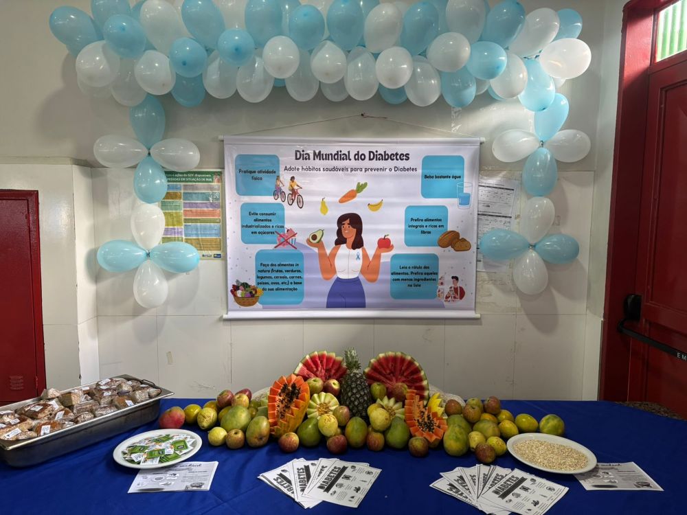 Ação nos restaurantes comunitários orienta frequentadores sobre prevenção do diabetes