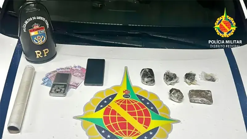 PMDF apreende adolescente com entorpecentes em Ceilândia