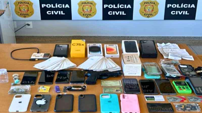 PCDF deflagra operação para coibir receptação de celulares