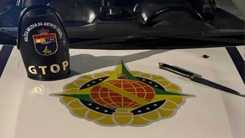 PMDF apreende menor armado com faca próximo de escola na Asa Norte