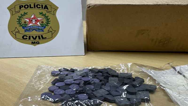Homem é preso na capital mineira com 76 comprimidos de ecstasy