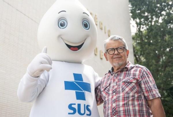 Darlan Rosa, criador do Zé Gotinha, recebe o título de Cidadão Honorário de Brasília