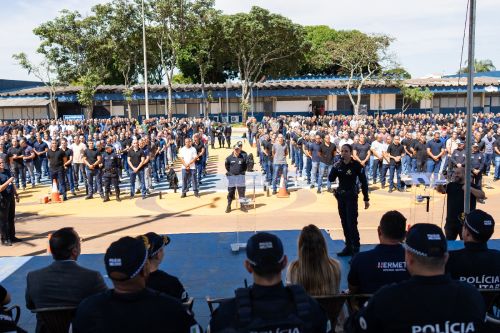 Solenidade de recepção reúne 1.200 alunos do XII Curso de Formação de Praças