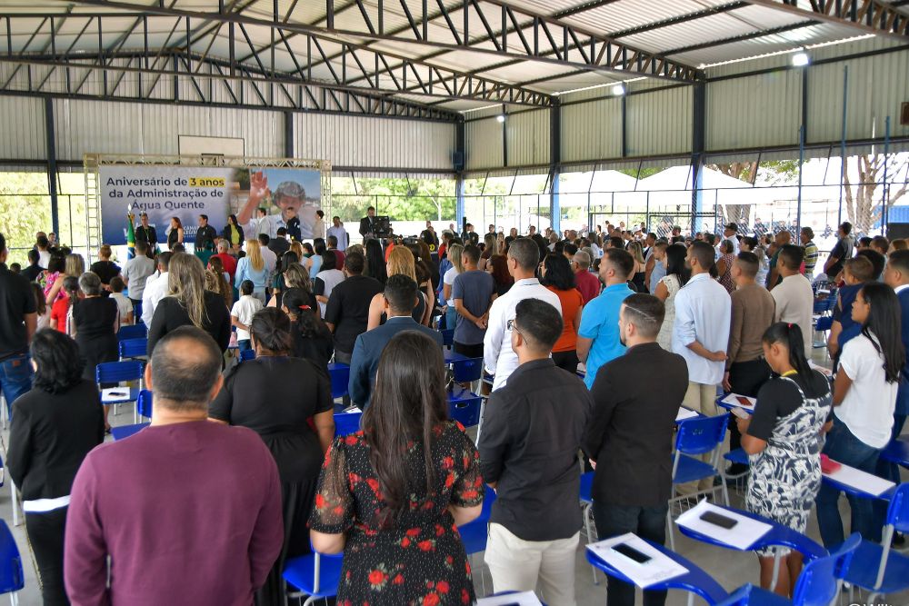 Solenidade celebra três anos da RA de Água Quente