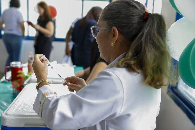 Nosso Natal: Saúde oferta vacinação durante almoço solidário