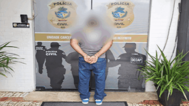PCGO cumpre mandado de prisão definitivo por homicídio qualificado em Aparecida de Goiânia