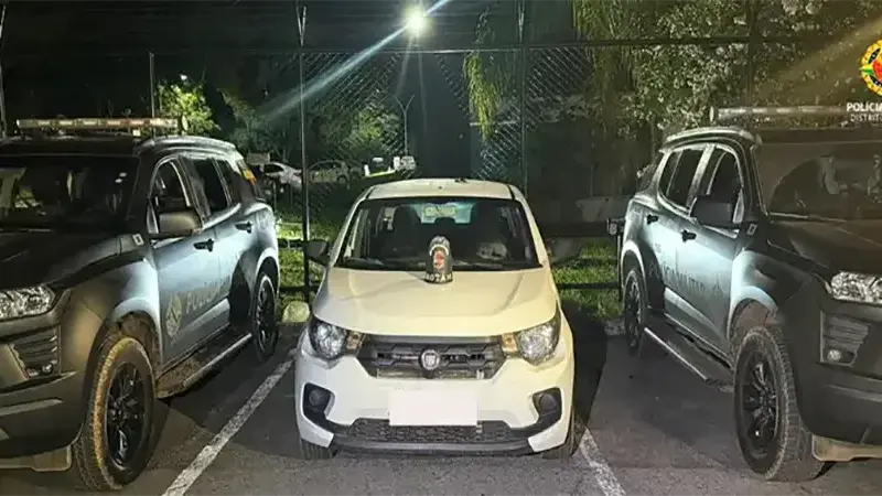 PMDF apreende dois menores e recupera veículo roubado na Cidade Estrutural