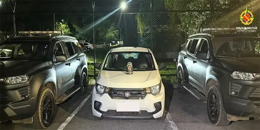 PMDF apreende dois menores e recupera veículo roubado na Cidade Estrutural