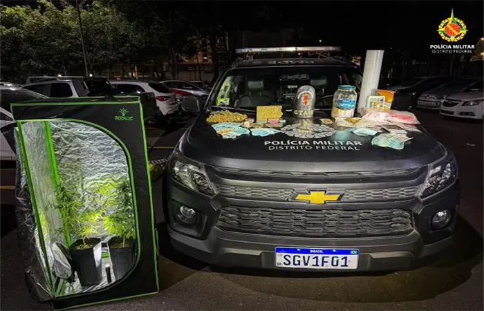 PMDF prende homem por tráfico de drogas no Sol Nascente em Ceilândia