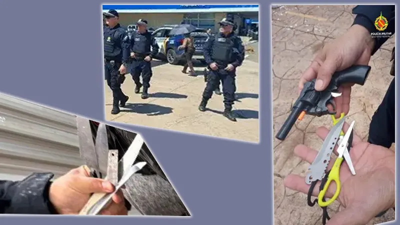 PMDF; realiza mega operação no centro de Ceilândia e registra queda nos índices criminais