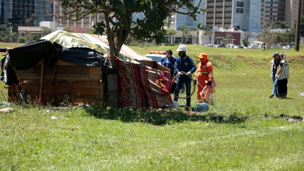 Plano Piloto terá ação de acolhimento à população em situação de rua neste fim de semana