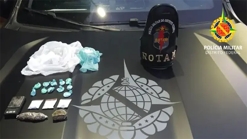 PMDF prende homem por tráfico de drogas no Guará II