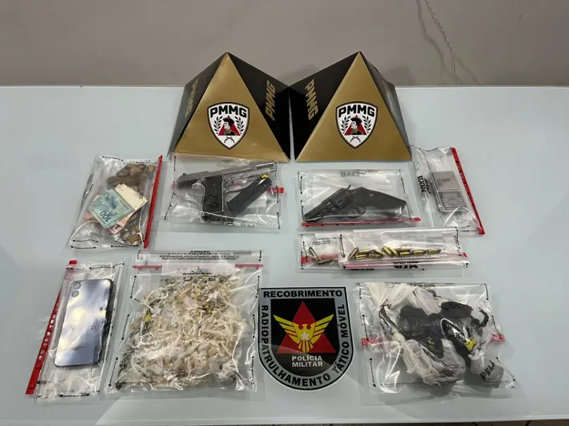 PMMG Governador Valadares – Cinco adolescentes são apreendidos com armas e drogas
