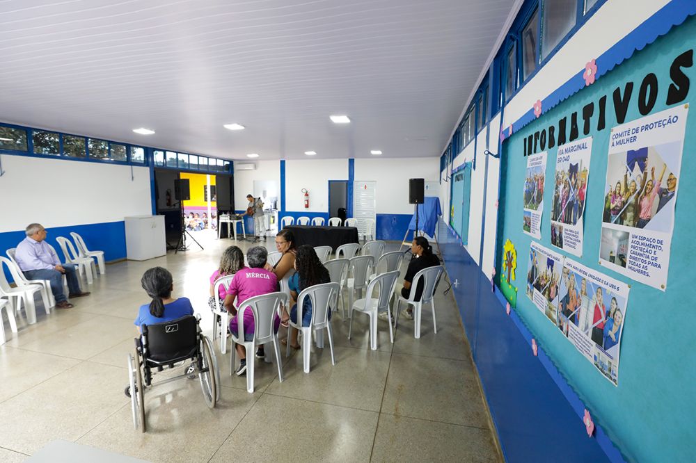 Salão Comunitário da Vila DVO, em Santa Maria, é devolvido à população após reforma completa pelo GDF