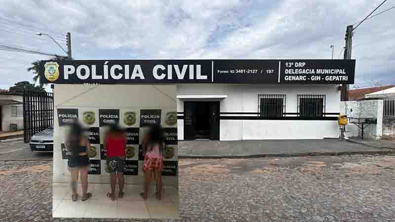 PCGO prende mãe e filhas condenadas por tráfico de drogas