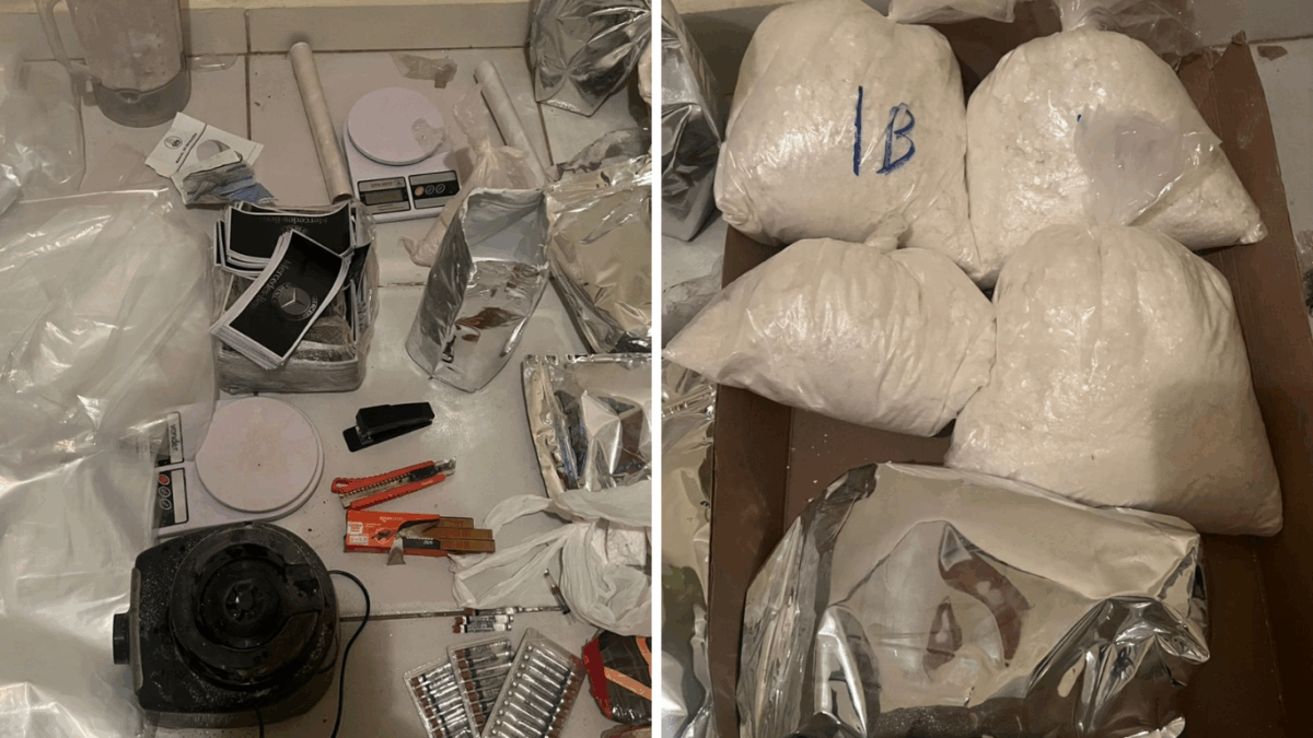 Polícia Civil de Goiás desativa laboratório de refino de cocaína em Aparecida de Goiânia